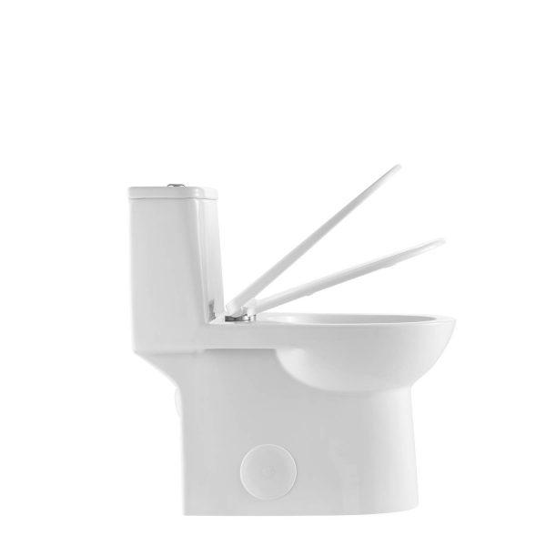 Blossom T9 03 Sleek One-Piece Toilet with Dual-Mode Flushing & ADA Height