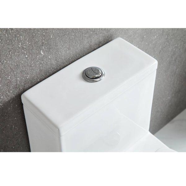 Blossom ADA-Compliant One-Piece Toilet T9 04 with Self-Cleaning Surface & Water-Saving Flush