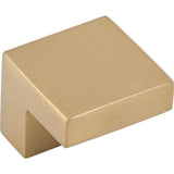 Top Knobs SS37 Square Knob 5/8 Inch (c-c) - Honey Bronze