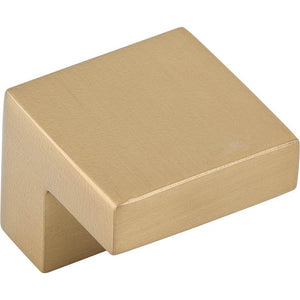 Top Knobs SS37 Square Knob 5/8 Inch (c-c) - Honey Bronze