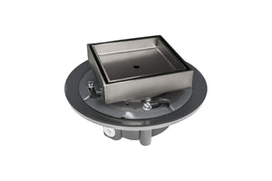 Infinity Drain TD 15-3I TD 15 Kit w/Cast Iron Drain Body 3" Outlet