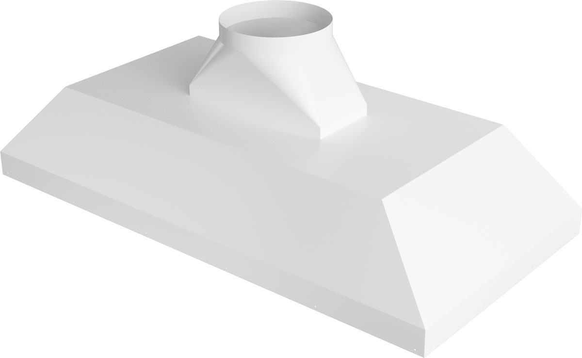 Vent-A-Hood TH466PSLE BT 66" 1100 CFM Professional-Depth Island Liner Insert with Magic Lung Blower, Biscuit