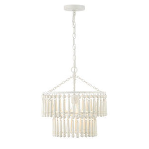 Tiana 1 Light Matte White Pendant TIA-7100-MT