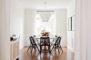 Tiana 3 Light Matte White Chandelier TIA-7103-MT