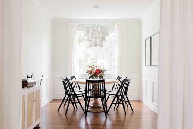 Tiana 3 Light Matte White Chandelier TIA-7103-MT