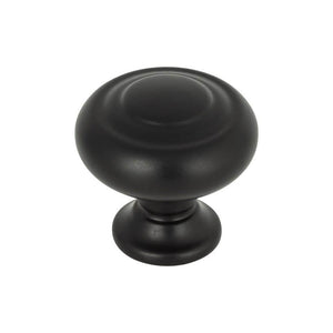 Top Knobs TK1000 Kent Knob 1 1/4 Inch - Flat Black