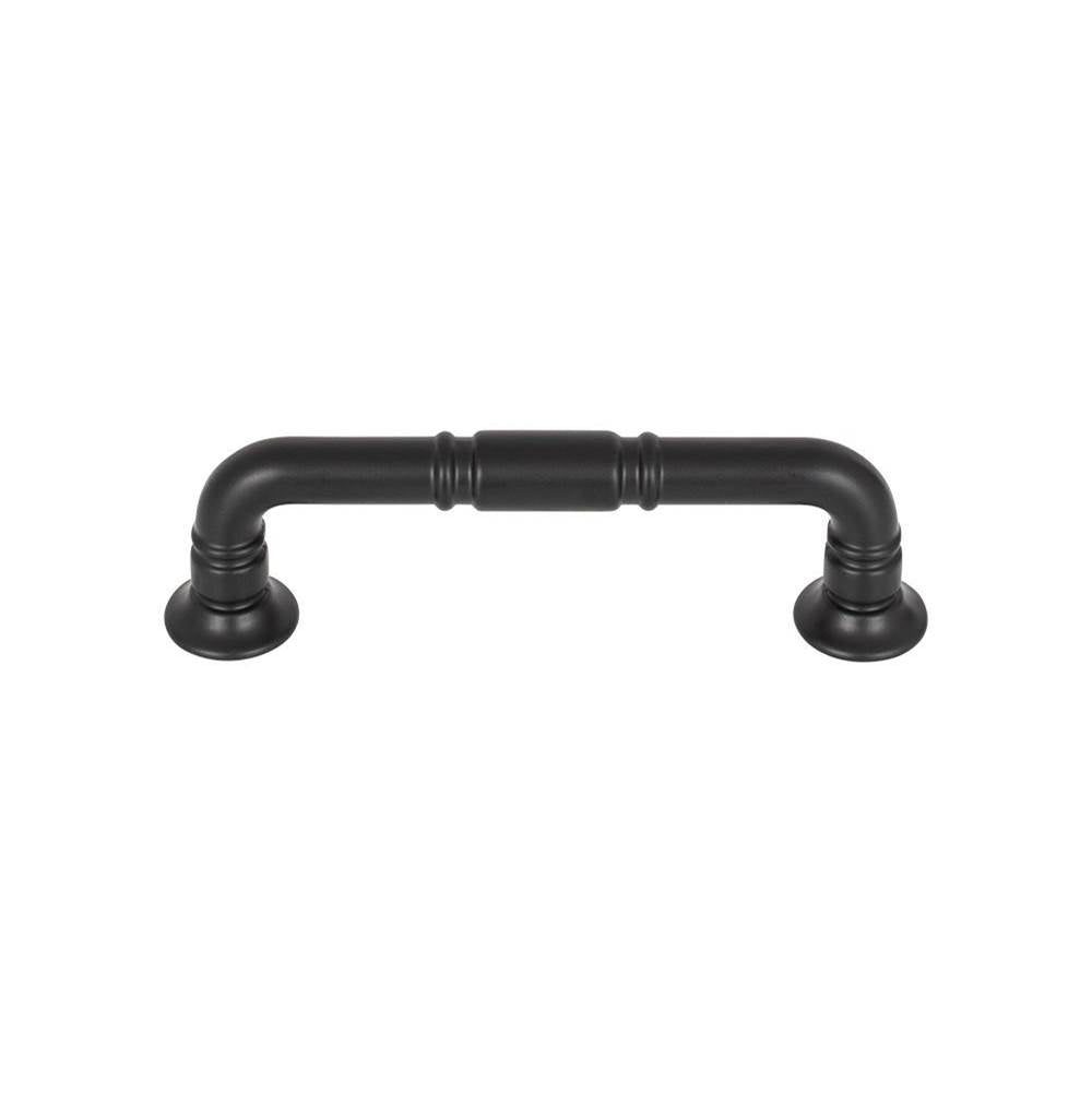 Top Knobs TK1002 Kent Pull 3 3/4 Inch (c-c) - Flat Black