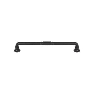 Top Knobs TK1005 Kent Pull 7 9/16 Inch (c-c) - Flat Black