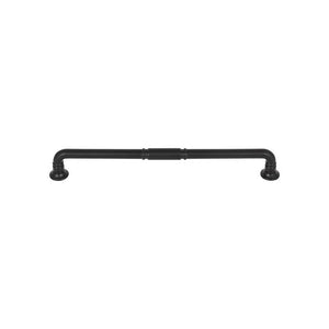Top Knobs TK1006 Kent Pull 8 13/16 Inch (c-c) - Flat Black