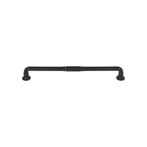 Top Knobs TK1006 Kent Pull 8 13/16 Inch (c-c) - Flat Black