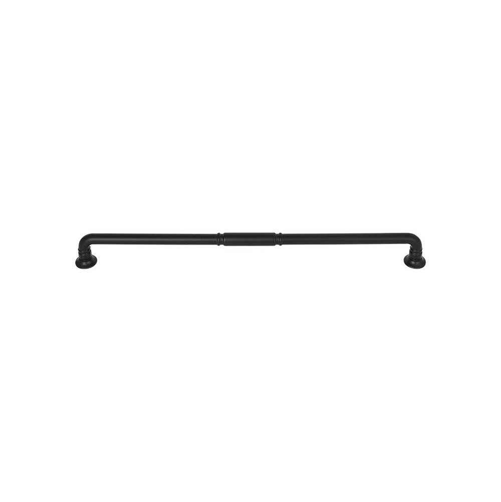 Top Knobs TK1007 Kent Pull 12 Inch (c-c) - Flat Black