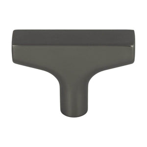 Top Knobs TK1010 Riverside T-Knob 2 Inch - Ash Gray