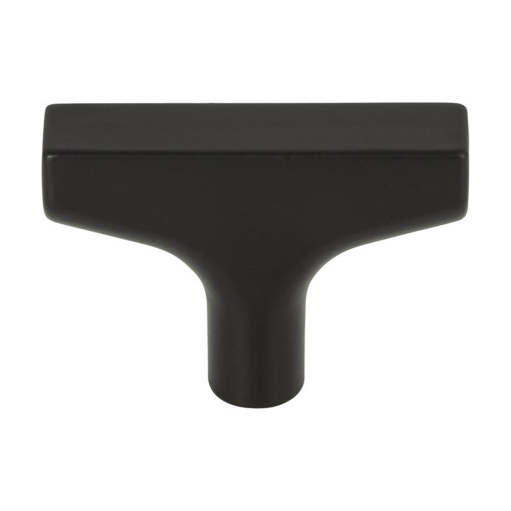 Top Knobs TK1010 Riverside T-Knob 2 Inch - Flat Black
