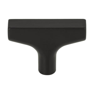 Top Knobs TK1010 Riverside T-Knob 2 Inch - Flat Black