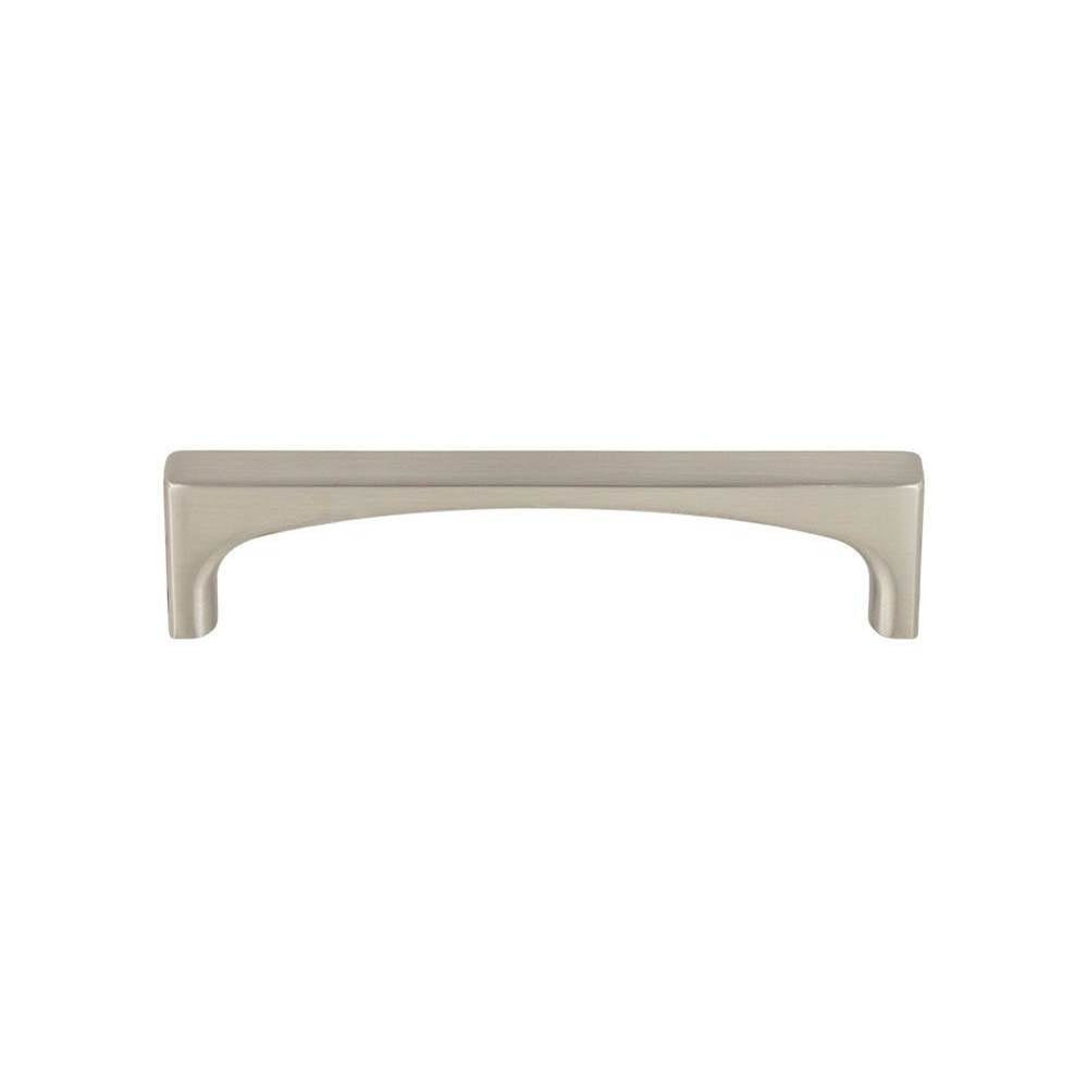 Top Knobs TK1012 Riverside Pull 3 3/4 Inch (c-c) - Brushed Satin Nickel