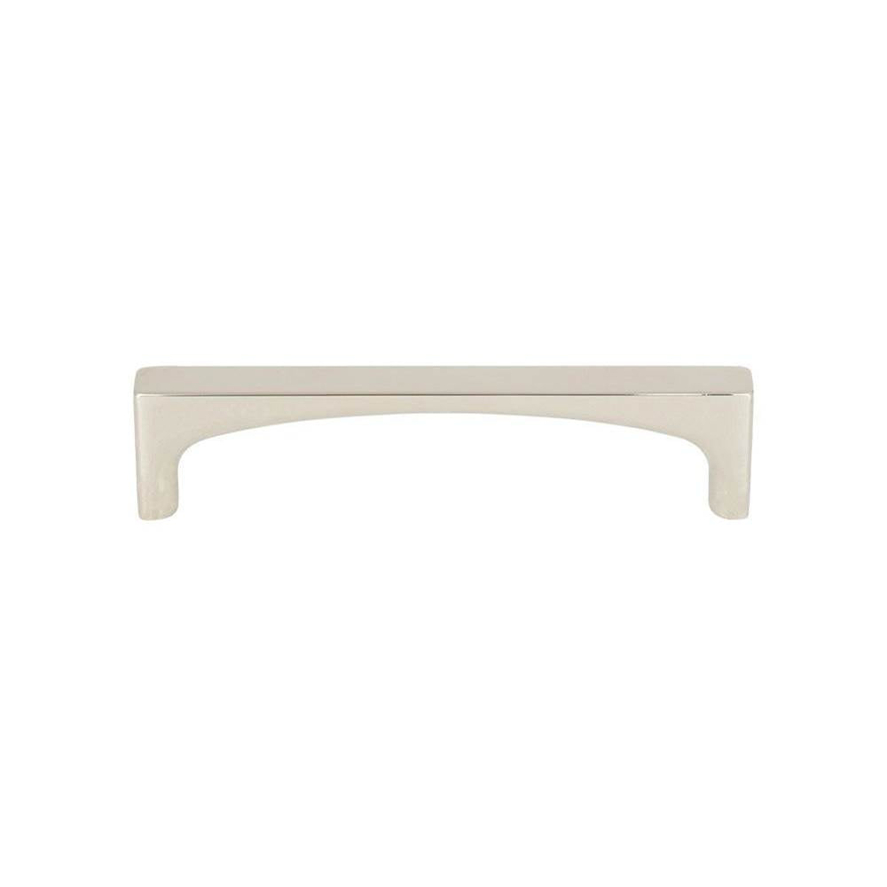 Top Knobs TK1012 Riverside Pull 3 3/4 Inch (c-c) - Polished Nickel