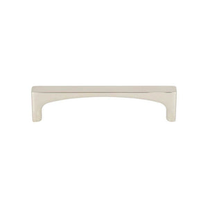 Top Knobs TK1012 Riverside Pull 3 3/4 Inch (c-c) - Polished Nickel