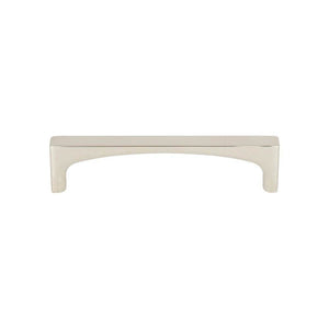 Top Knobs TK1012 Riverside Pull 3 3/4 Inch (c-c) - Polished Nickel