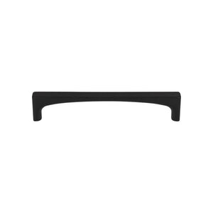 Top Knobs TK1013 Riverside Pull 5 1/16 Inch (c-c) - Flat Black