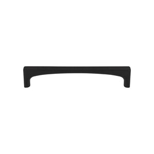 Top Knobs TK1013 Riverside Pull 5 1/16 Inch (c-c) - Flat Black