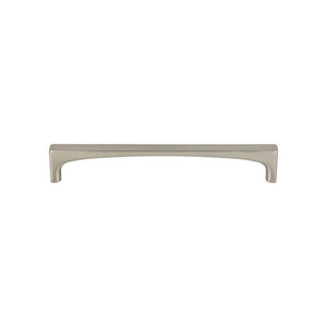 Top Knobs TK1014 Riverside Pull 6 5/16 Inch (c-c) - Brushed Satin Nickel