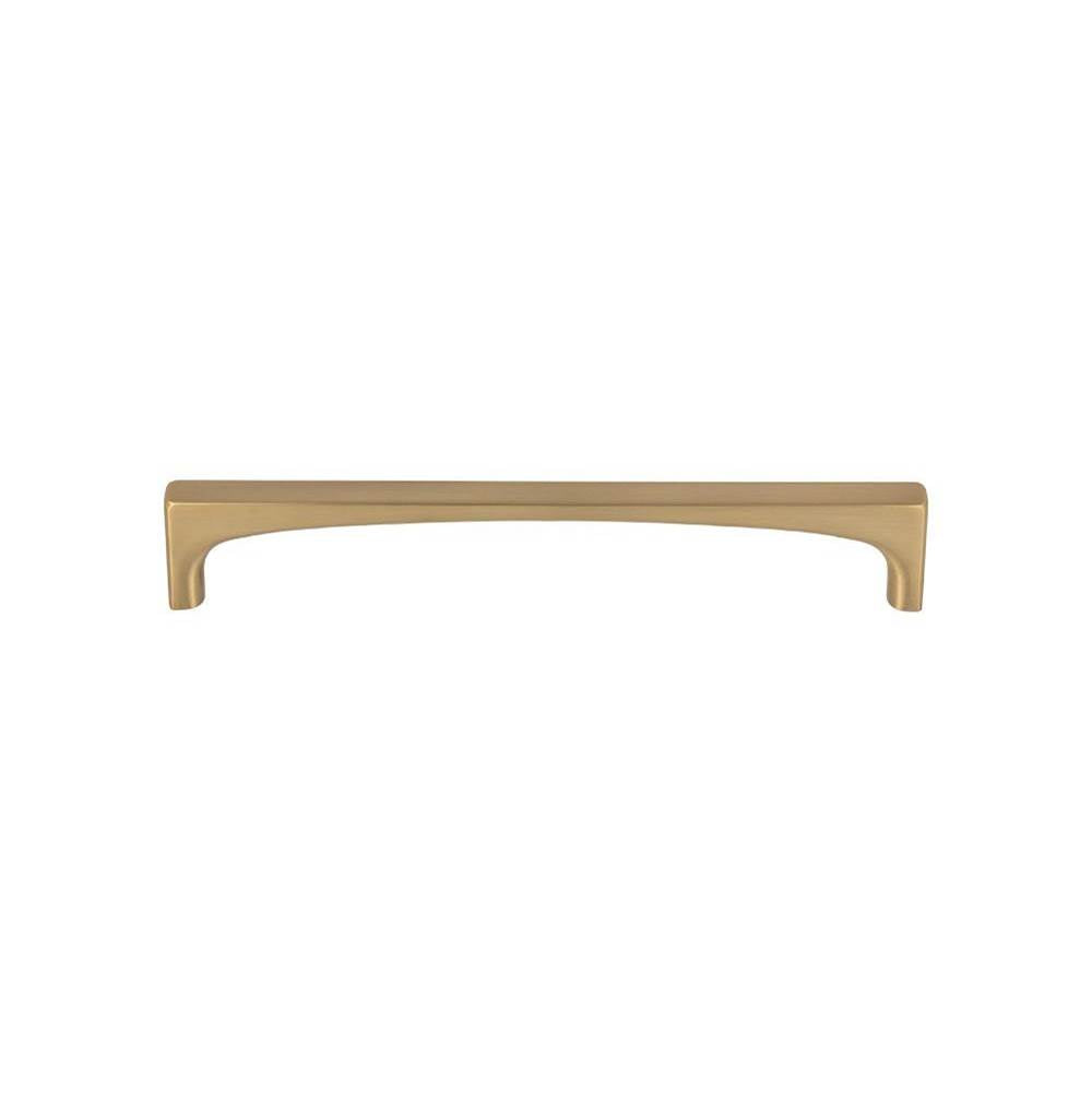 Top Knobs TK1014 Riverside Pull 6 5/16 Inch (c-c) - Honey Bronze