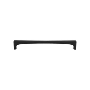 Top Knobs TK1015 Riverside Pull 7 9/16 Inch (c-c) - Flat Black