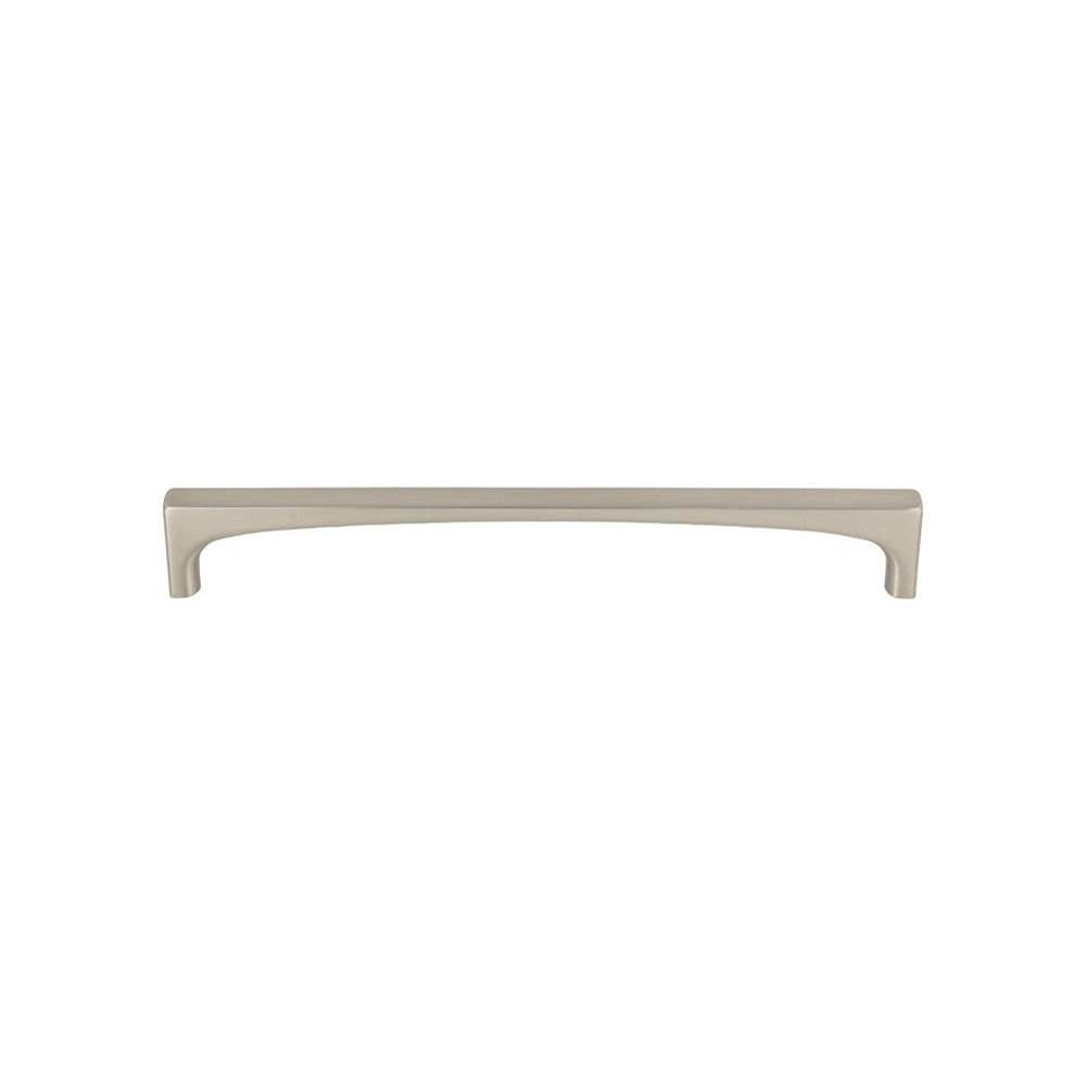 Top Knobs TK1015 Riverside Pull 7 9/16 Inch (c-c) - Brushed Satin Nickel