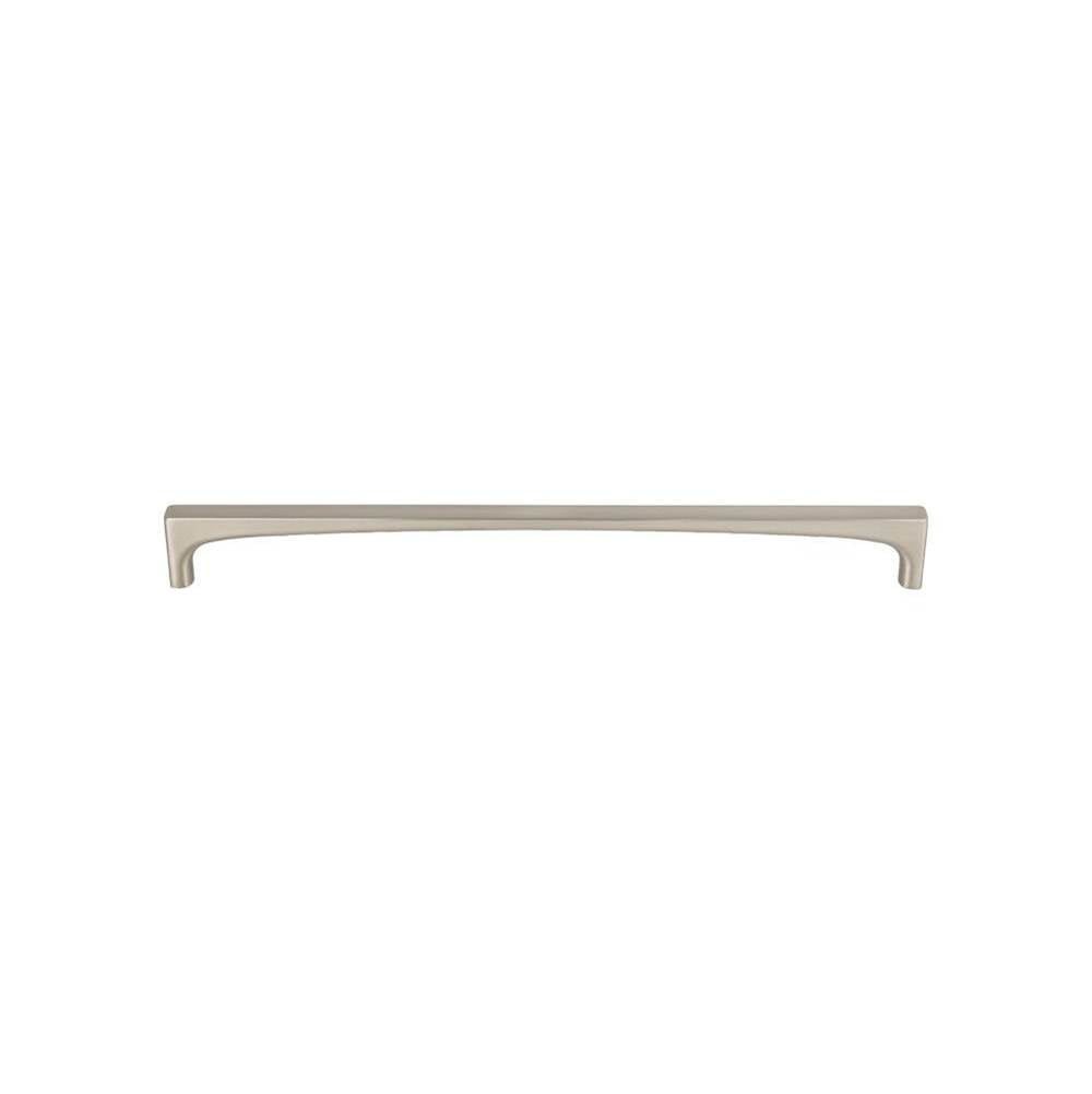 Top Knobs TK1016 Riverside Pull 8 13/16 Inch (c-c) - Brushed Satin Nickel