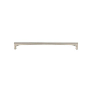 Top Knobs TK1016 Riverside Pull 8 13/16 Inch (c-c) - Brushed Satin Nickel