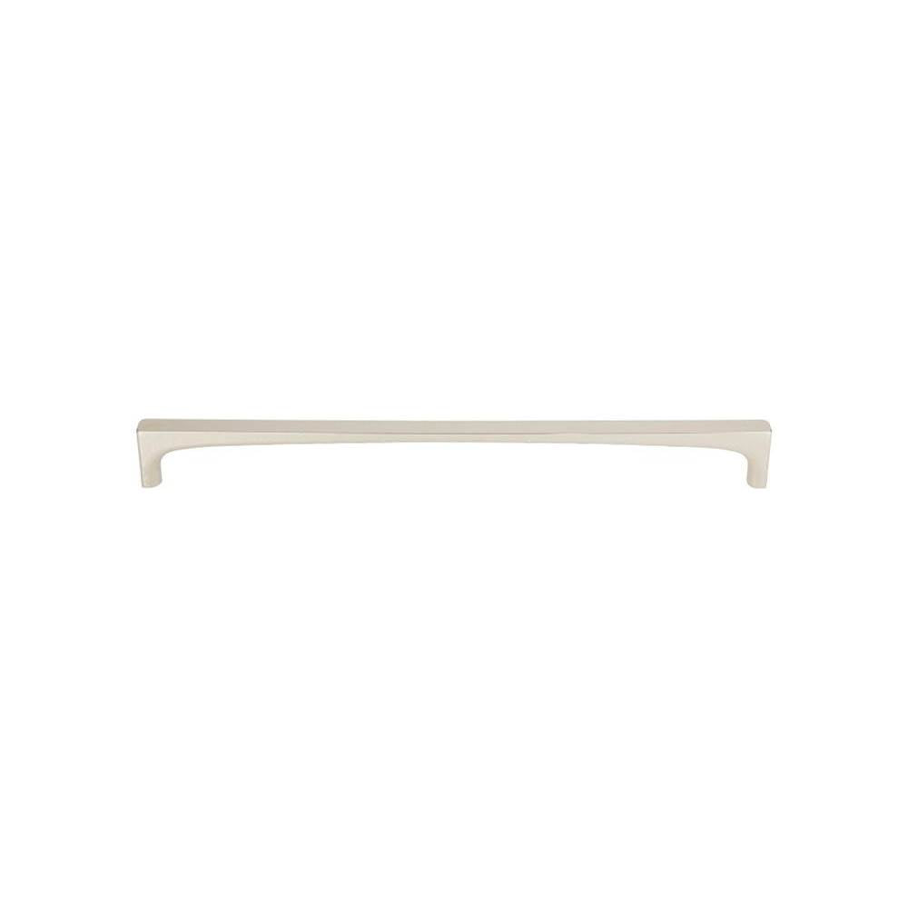 Top Knobs TK1016 Riverside Pull 8 13/16 Inch (c-c) - Polished Nickel