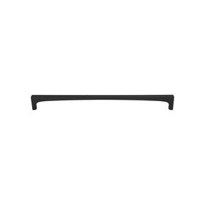 Top Knobs TK1017 Riverside Pull 12 Inch (c-c) - Flat Black