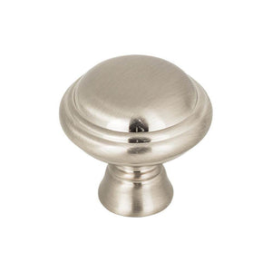 Top Knobs TK1020 Henderson Knob 1 1/4 Inch - Brushed Satin Nickel