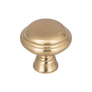 Top Knobs TK1020 Henderson Knob 1 1/4 Inch - Honey Bronze