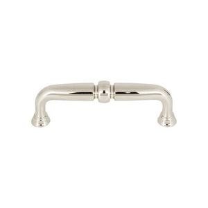 Top Knobs TK1021 Henderson Pull 3 3/4 Inch (c-c) - Polished Nickel