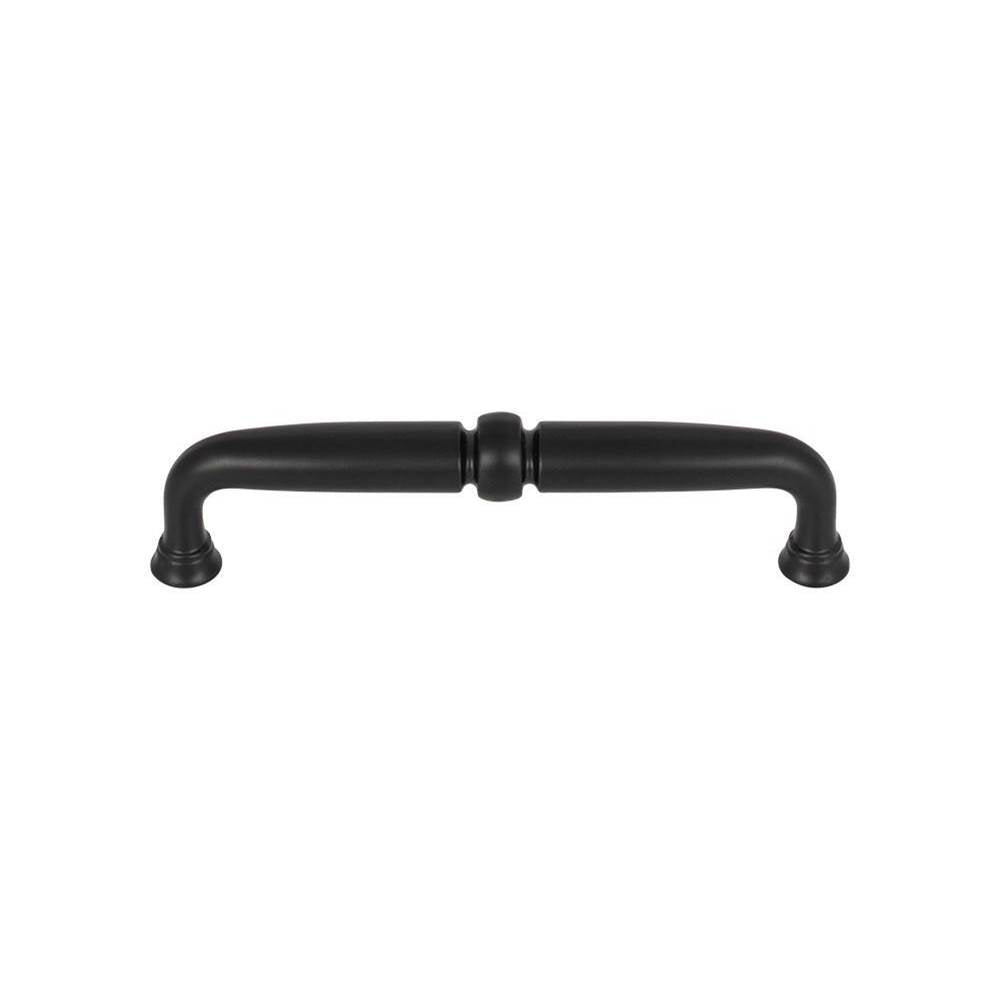 Top Knobs TK1022 Henderson Pull 5 1/16 Inch (c-c) - Flat Black