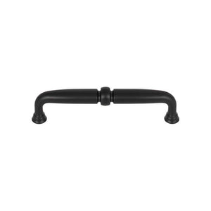 Top Knobs TK1022 Henderson Pull 5 1/16 Inch (c-c) - Flat Black