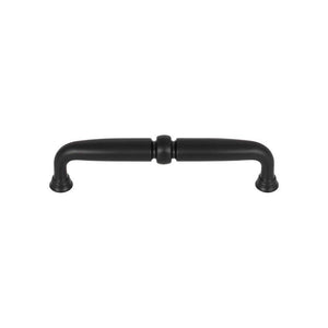 Top Knobs TK1022 Henderson Pull 5 1/16 Inch (c-c) - Flat Black