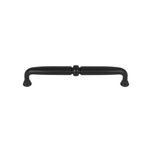 Top Knobs TK1023 Henderson Pull 6 5/16 Inch (c-c) - Flat Black