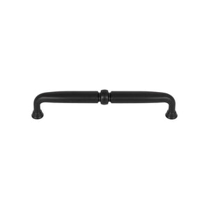 Top Knobs TK1023 Henderson Pull 6 5/16 Inch (c-c) - Flat Black