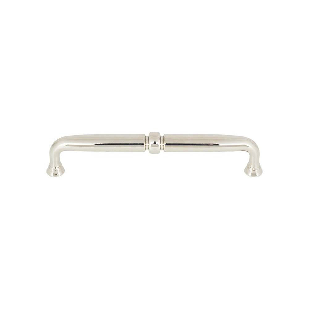 Top Knobs TK1023 Henderson Pull 6 5/16 Inch (c-c) - Polished Nickel