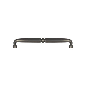 Top Knobs TK1024 Henderson Pull 7 9/16 Inch (c-c) - Ash Gray