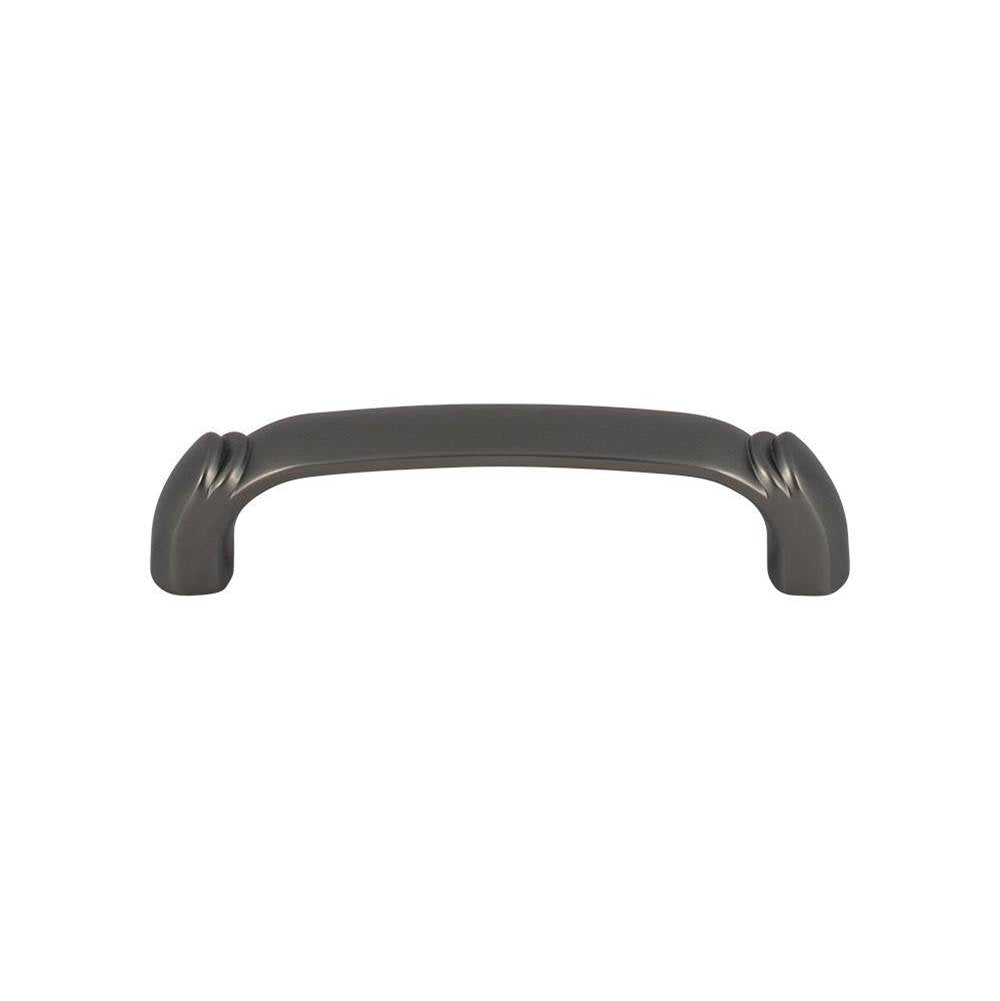 Top Knobs TK1031 Pomander Pull 3 3/4 Inch (c-c) - Ash Gray