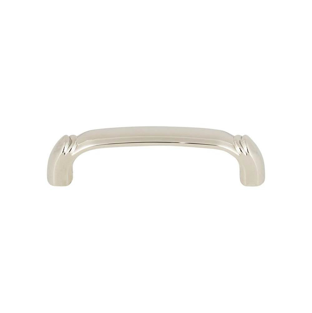 Top Knobs TK1031 Pomander Pull 3 3/4 Inch (c-c) - Polished Nickel
