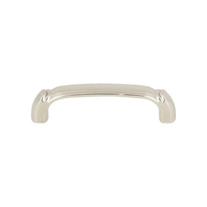 Top Knobs TK1031 Pomander Pull 3 3/4 Inch (c-c) - Polished Nickel