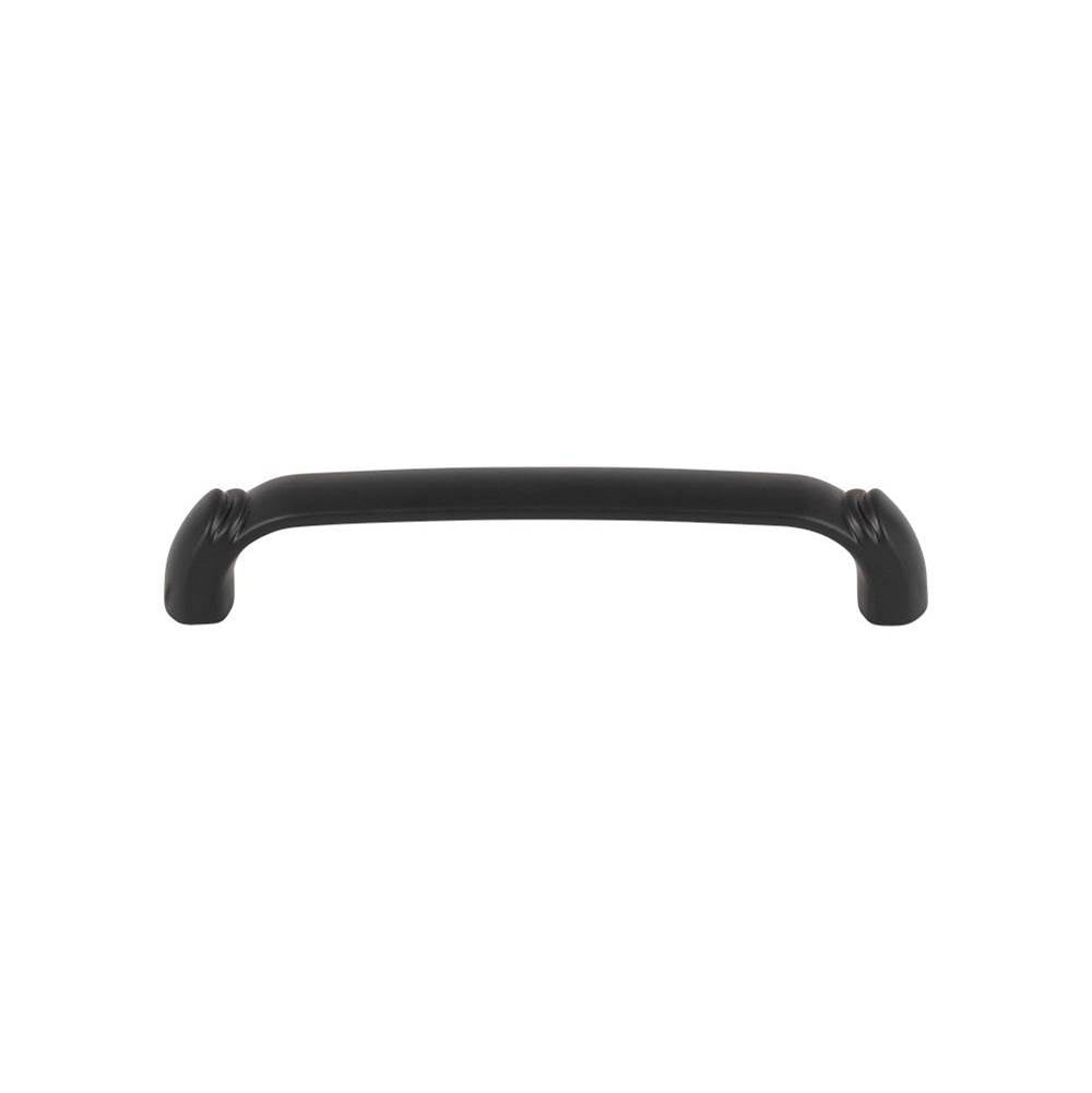 Top Knobs TK1032 Pomander Pull 5 1/16 Inch (c-c) - Flat Black