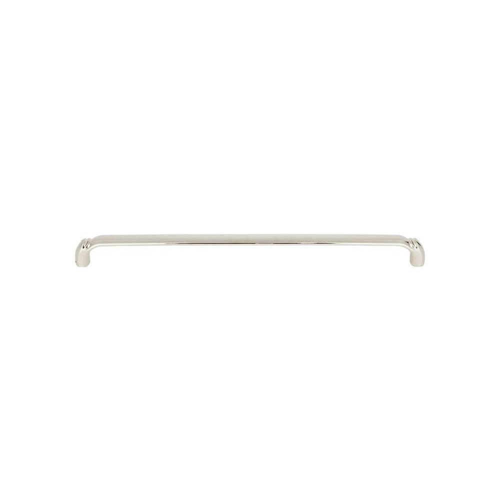 Top Knobs TK1036 Pomander Pull 12 Inch (c-c) - Polished Nickel