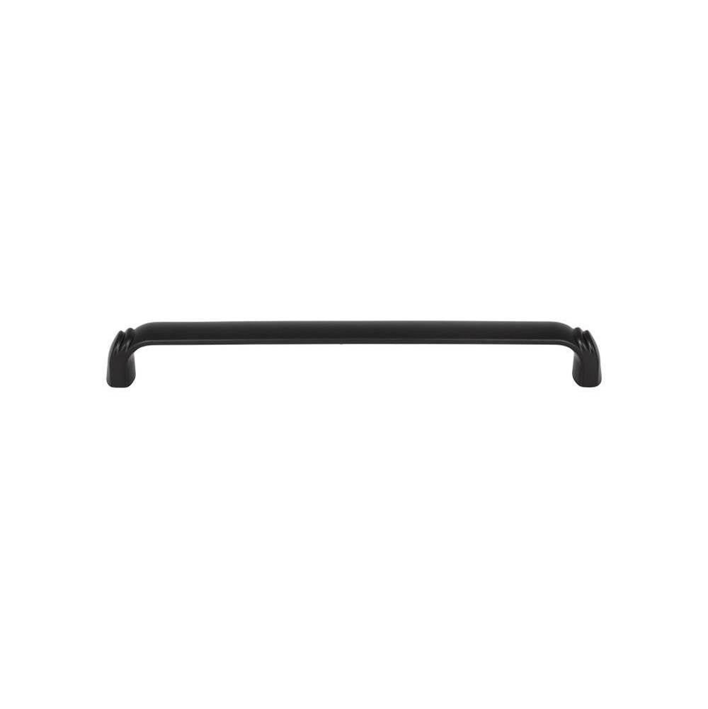 Top Knobs TK1037 Pomander Appliance Pull 12 Inch (c-c) - Flat Black