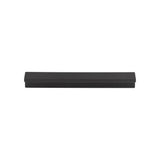 Top Knobs TK1042 Minetta Tab Pull 5 1/16 Inch (c-c) - Flat Black