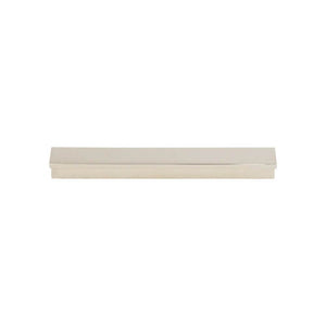 Top Knobs TK1042 Minetta Tab Pull 5 1/16 Inch (c-c) - Polished Nickel